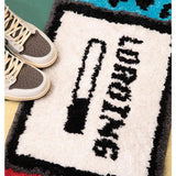 QUICK DRY PLUSH BATHROOM MAT CREATIVE GAMEPAD RUG_CWMM7512