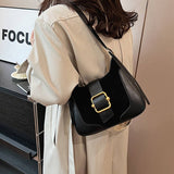 NEW AUTUMN RETRO CONTRAST COLOR UNDERARM BAG_CWAB3283