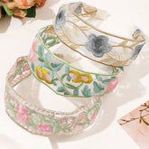 MESH EMBROIDERED FLOWER HEADBAND_CWAHA1651