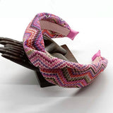 BEST SELLING PP STRAW WOVEN KNOT HEADBAND_CWAHA6325