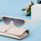 FASHION CAT EYE PERSONALIZED INTEGRATED SUNGLASSES_CWASG0704
