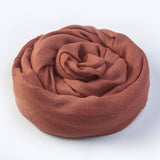 SOLID COTTON LINEN SCARF FOR WOMEN SUMMER SUN PROT_CWASC1451