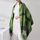 2025 FASHION PLAID TASSEL SCARF WINTER WARMTH_CWASC0185