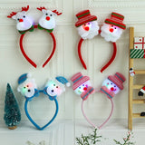 CHRISTMAS CARTOON HAIRPIN CHRISTMAS HEADBAND_CWAHA3377