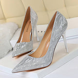 NEW WOMEN SHALLOW POINTED SEQUINED HIGH HEELS_CWSHH0039