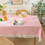 White Round Tablecloth For Desk Or Decor_Cwmm9635