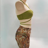 SEXY BIKINI THREE PIECE SWIMSUIT FOR WOMEN_CWMW0729