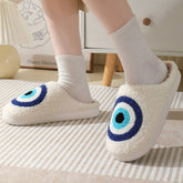 CUTE BLUE EYE INDOOR SLIPPERS FOR FALL WINTER_CWSHS0251