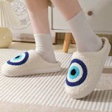 CUTE BLUE EYE INDOOR SLIPPERS FOR FALL WINTER_CWSHS0251