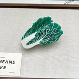 CUTE CABBAGE ACETATE HAIR CLAW CLIP QUIRKY STYLE_CWAHA5743