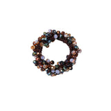 CHIC PEARL CRYSTAL HAIR TIE ELEGANT BUN PONYTAIL_CWAHA6783