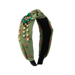 CHERRY PRINT MIDDLE KNOT HEADBAND_CWAHA2128