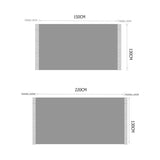 LIGHTWEIGHT COZY WOVEN BLANKET WITH TASSELS_CWMM0196