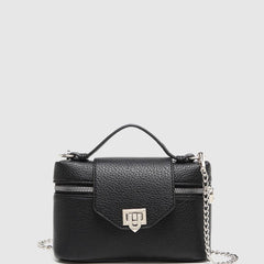 LITCHI TEXTURE BOXY CROSSBODY HANDBAG_CWAB5715