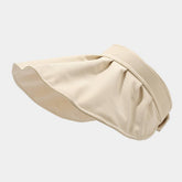 Womens Shell Visor Hat -Dual-Sided Summer Sun Hat_Cwah3305