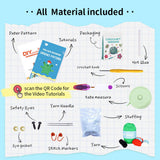 NEW HANDMADE DIY FROG DOLL MATERIAL PACKAGE_CWMM0833