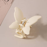 MATTE BUTTERFLY HAIR CLAW CLIP STRONG STYLISH_CWAHA0087