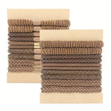 HIGH ELASTIC PONYTAIL CARD SET HAIR RING_CWAHA2720