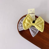 CHILDRENS AB COLOR MATCHING BOW HAIR TIE_CWAHA1837