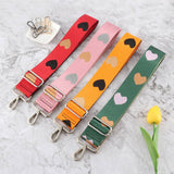 Women Simple Heart-Shaped Adjustable Bag Strap_Cwmm0391