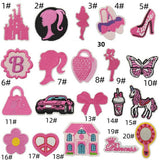 NEW PINK CARTOON EMBROIDERED CLOTH PATCH_CWMM4021