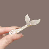 BUTTERFLY HAIRPIN RHINESTONE DUCKBILL HAIRPIN_CWAHA4665