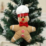 Cwmm9403_New Christmas Gingerbread Man Doll Pendant