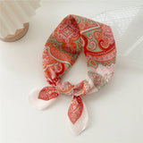 COTTON LINEN SQUARE SCARF BREATHABLE NECK WRAP_CWMS0673