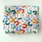HANDHELD COSMETIC BAG WITH FLORAL PATTERN_CWAB1033