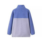 Warm Zipper Loose Fleece Jacket