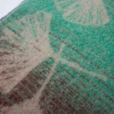 GINKGO JACQUARD SCARF LOOP YARN FRINGE WINTER_CWASC0864