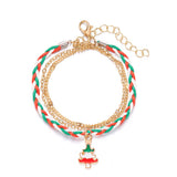 CHRISTMAS HANDMADE CHAIN BRACELET_CWAJE2406