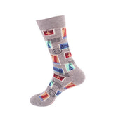 CASUAL PERSONALIZED FOUR SEASONS MID CALF SOCKS_CWMS1011