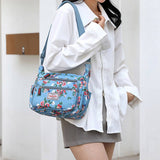 Printed Large Capacity Nylonshoulder Crossbody Bag_Cwasc1788