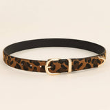 FASHION BELT LEOPARD SNAKE PRINT BELT_CWMM3933