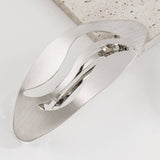 GLOSSY GEOMETRIC METAL SPRING HAIR CLAW CLIP_CWAHA6197