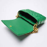 POPULAR THICK CHAIN CROSSBODY SHOULDER DIAMOND BAG_CWAB3422