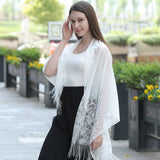 LACE SHAWL FOR WOMEN EVENING CASUAL WRAP_CWASC1082