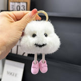 CUTE LITTLE CLOUD CAR KEYCHAIN PENDANT ACCESSORIES_CWMM2597