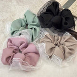 HIGH END RETRO LACE HAIR TIE_CWAHA2300
