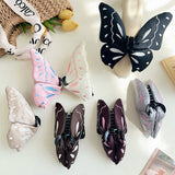 Sweet Butterfly Hair Claw Clip Fashion Accessory_Cwaha07372