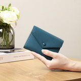 New Autumn Solid Envelope 3-Fold Wallet_Cwab06265