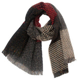 LARGE PLAID SCARF UNISEX WINTER WRAP SHAWL_CWASC0867