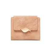 SMALL FRESH LEAF BUCKLE WALLET_CWAB2323