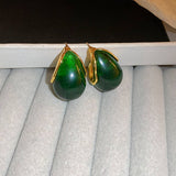 RETRO WATER DROP FASHIONABLE ALL MATCH EARRINGS_CWAJE2331