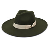 NEW AUTUMN AND WINTER BOW FASHION JAZZ HAT_CWAH1773