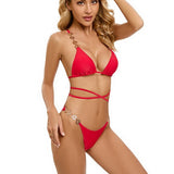 EUROPEAN AND AMERICAN SEXY STRAPPY BIKINI SWIMSUIT_CWMW0332