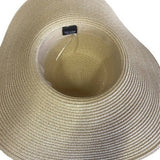 SUMMER TRAVEL STRAW HAT WOMENS LARGE BRIM CASUAL_CWAH1172