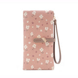 LADIES LONG SMALL FRESH PRINTED BUCKLE WALLET_CWAB2321
