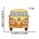 GRAFFITI DECORATED SUITCASE EMBROIDERED PATCH_CWMM4045